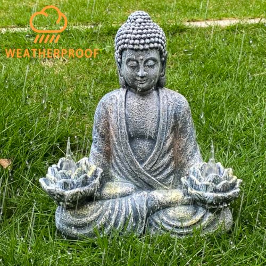 Buddha Statue for Home and Out - огляд і ціна Outdoor Zen Lighting