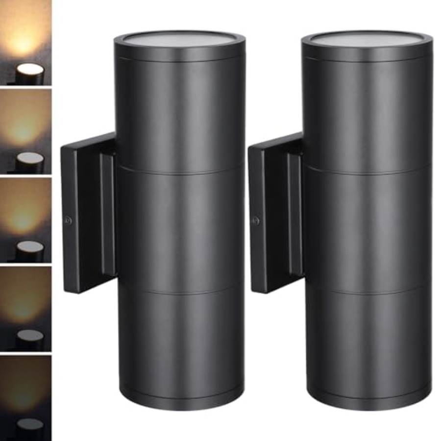 3000K LED Cylinder Up Down Wal - огляд і ціна Outdoor Lighting Up And Down