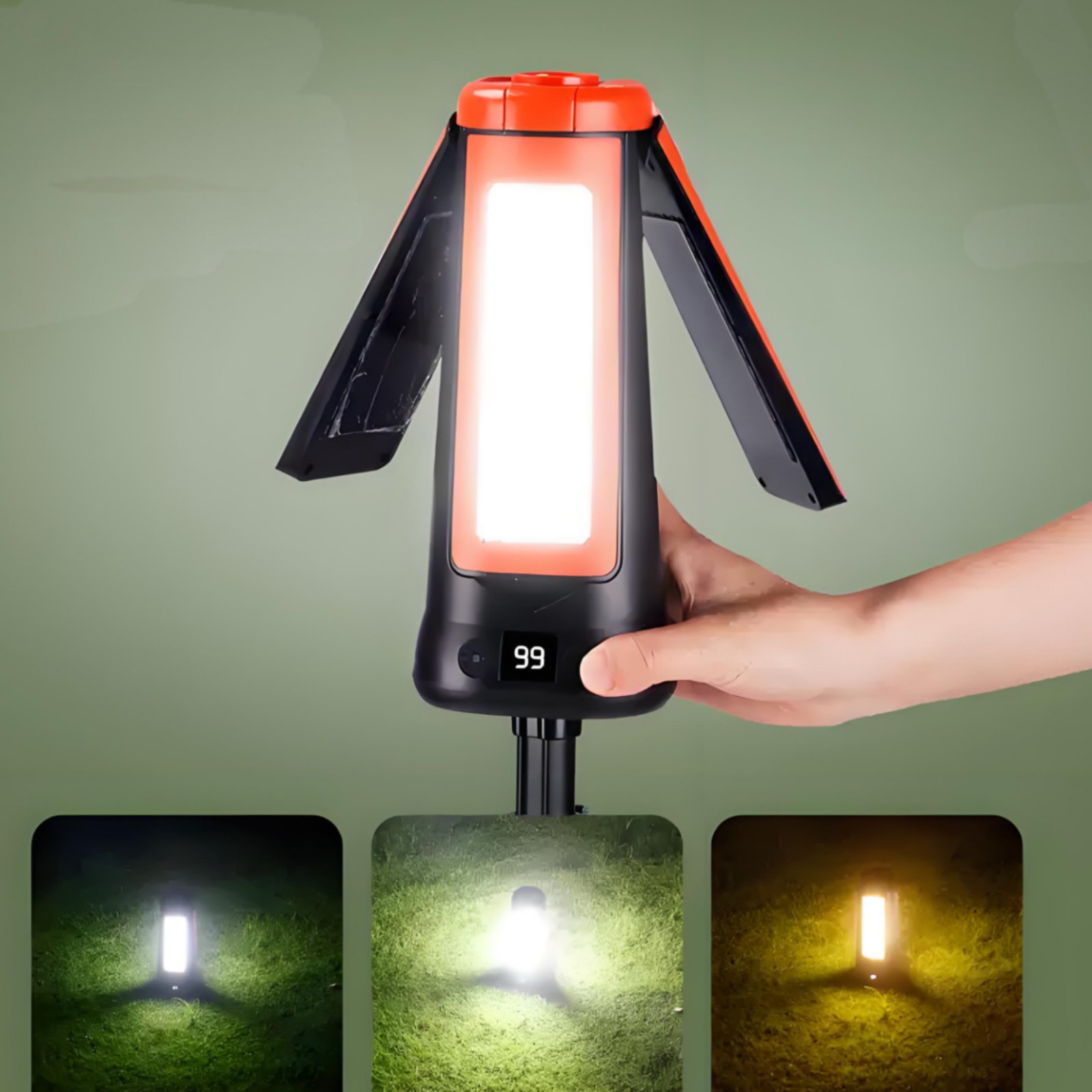 Telescopic Tent Lamp Adjustabl - огляд і ціна Outdoor Lighting Portable