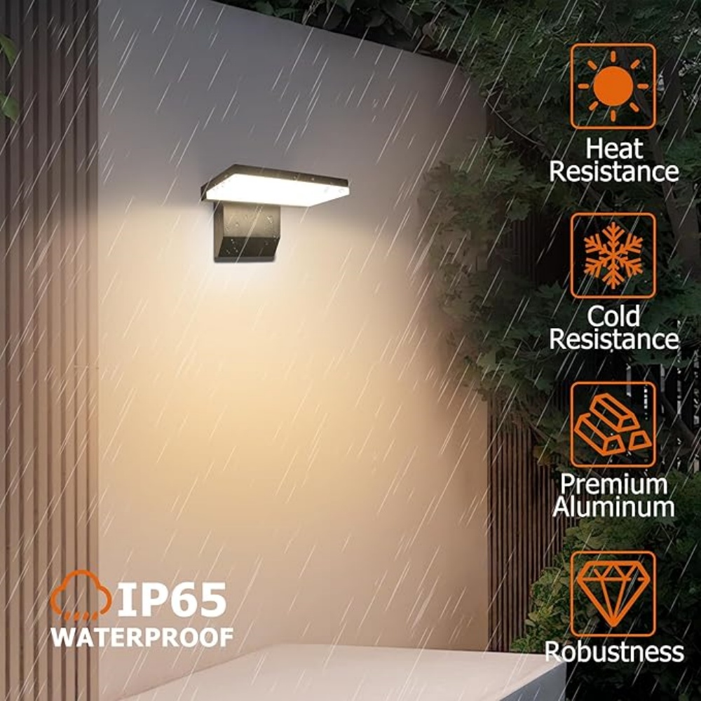 LED Exterior Wall Light180° Ro - огляд і ціна Outdoor Lighting Hardwired