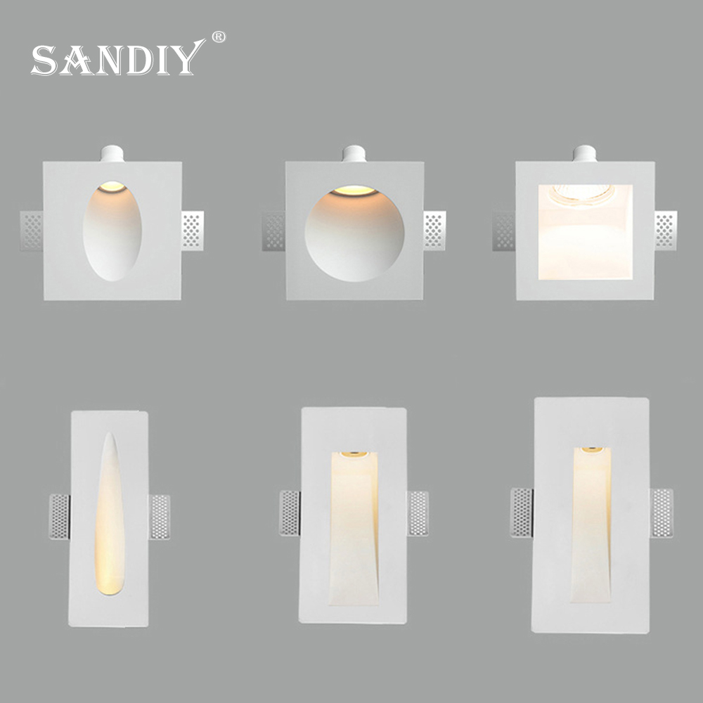 SANDIY Gypsum Wall Light Built - огляд і ціна Outdoor Lighting Up And Down