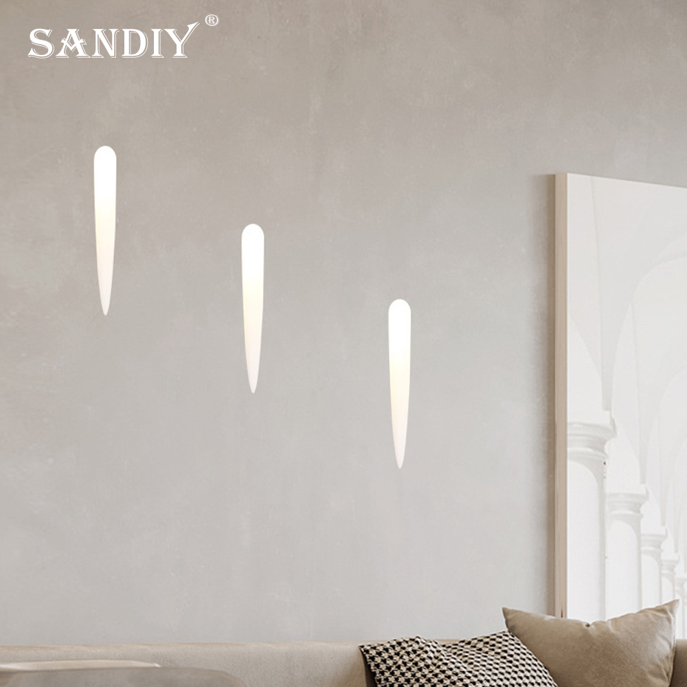 SANDIY Gypsum Wall Light Built - огляд і ціна Outdoor Lighting Up And Down