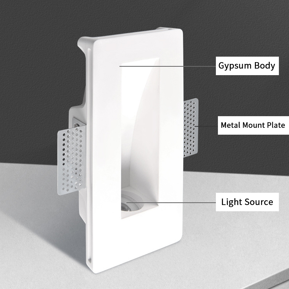 SANDIY Gypsum Wall Light Built - огляд і ціна Outdoor Lighting Up And Down