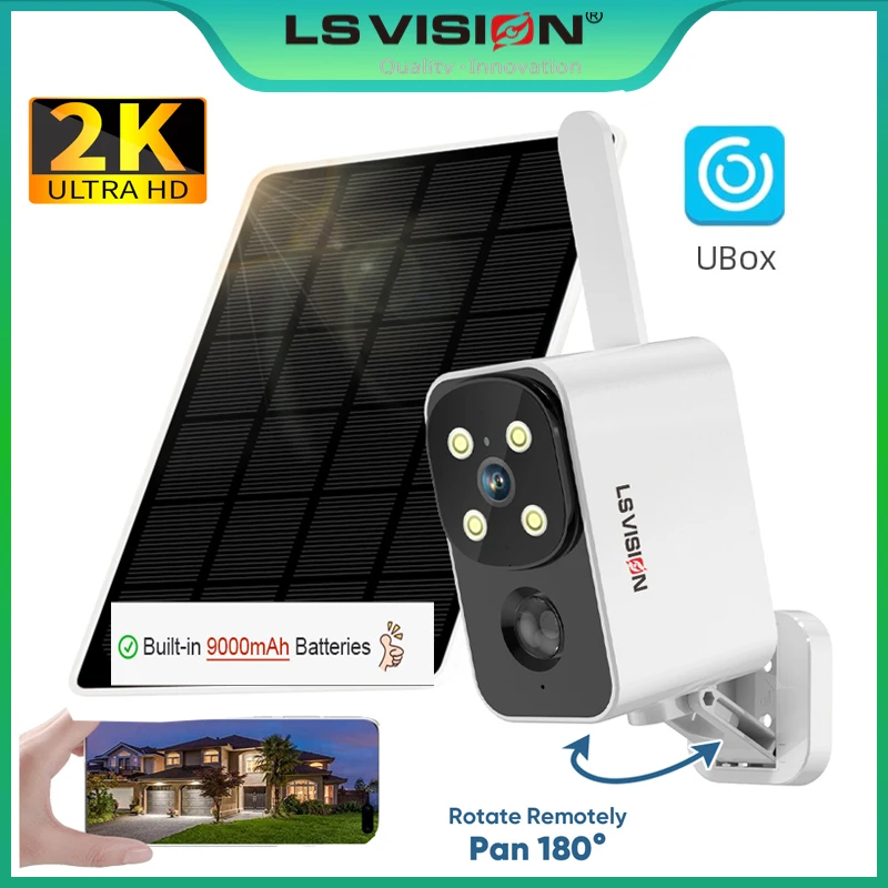 LS VISION Outdoor Solar Camera - огляд і ціна Outdoor Lighting Transformer