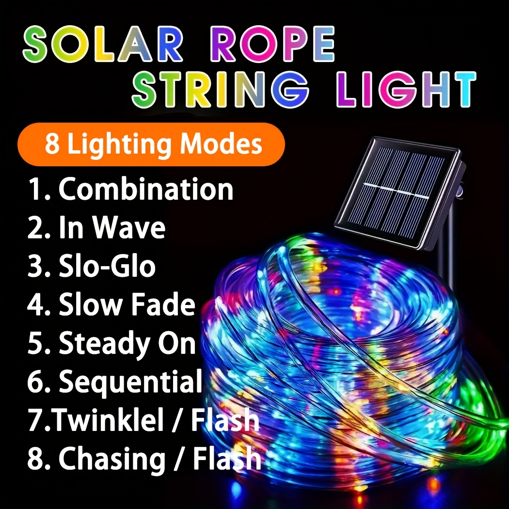 Outdoor Solar LED Fairy Lights - огляд і ціна Outdoor Lighting Ideas For Party
