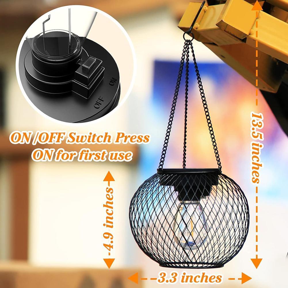 Solar Lantern Lights Hanging R - огляд і ціна Outdoor Lighting Grid Screen
