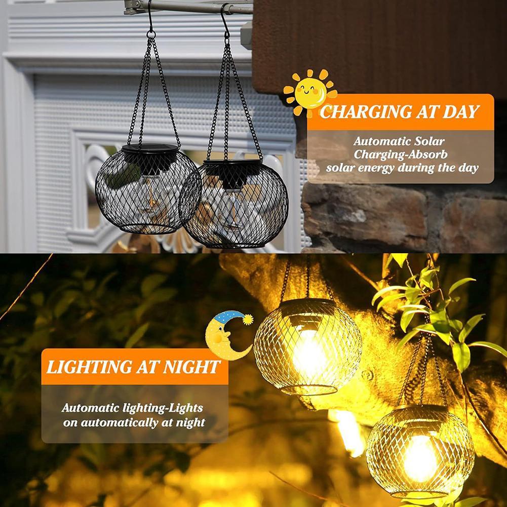 Solar Lantern Lights Hanging R - огляд і ціна Outdoor Lighting Grid Screen
