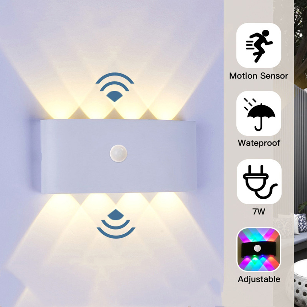 PIR Motion Sensor Wall Lamp AC - огляд і ціна Outdoor Lighting Up And Down