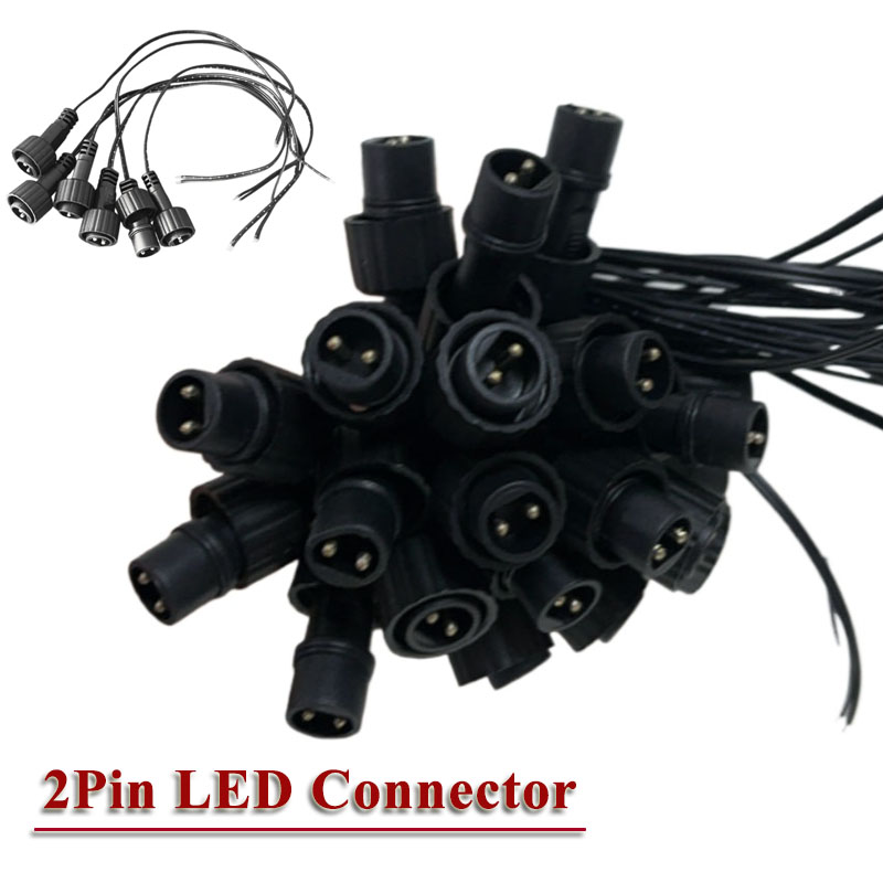 Outdoor LED 2Pin Connector wit - огляд і ціна Outdoor Lighting Connectors