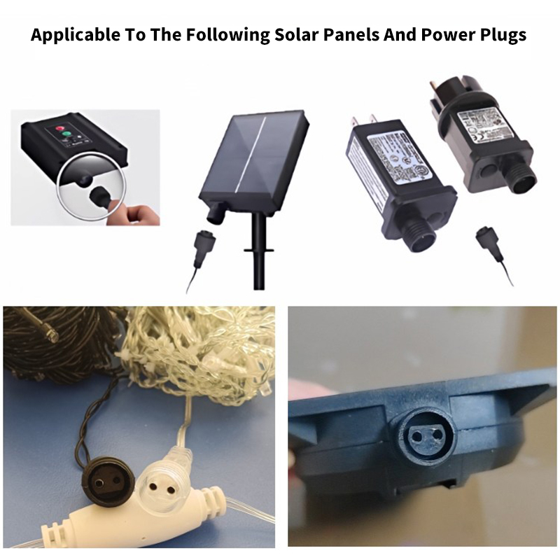 Outdoor LED 2Pin Connector wit - огляд і ціна Outdoor Lighting Connectors