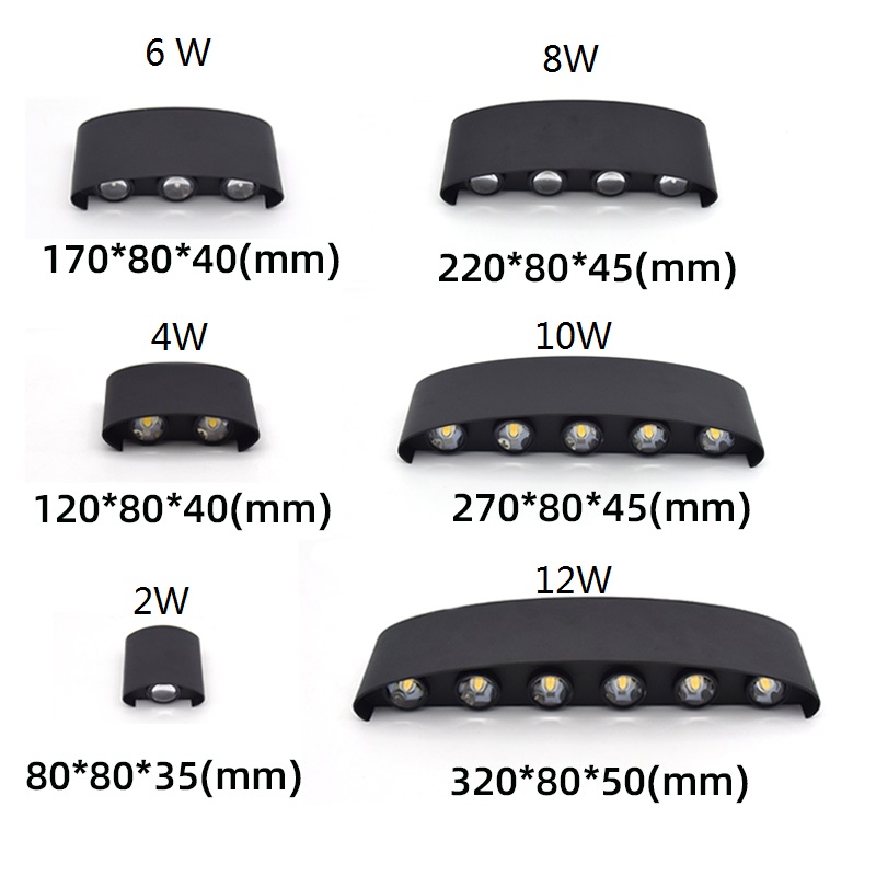 Modern Led Wall Lamp Outdoor S - огляд і ціна Outdoor Lighting Up And Down