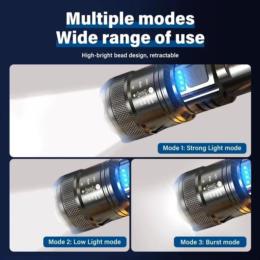 Tactical LED Flashlight 2000LM - огляд і ціна Outdoor Lighting Nearby