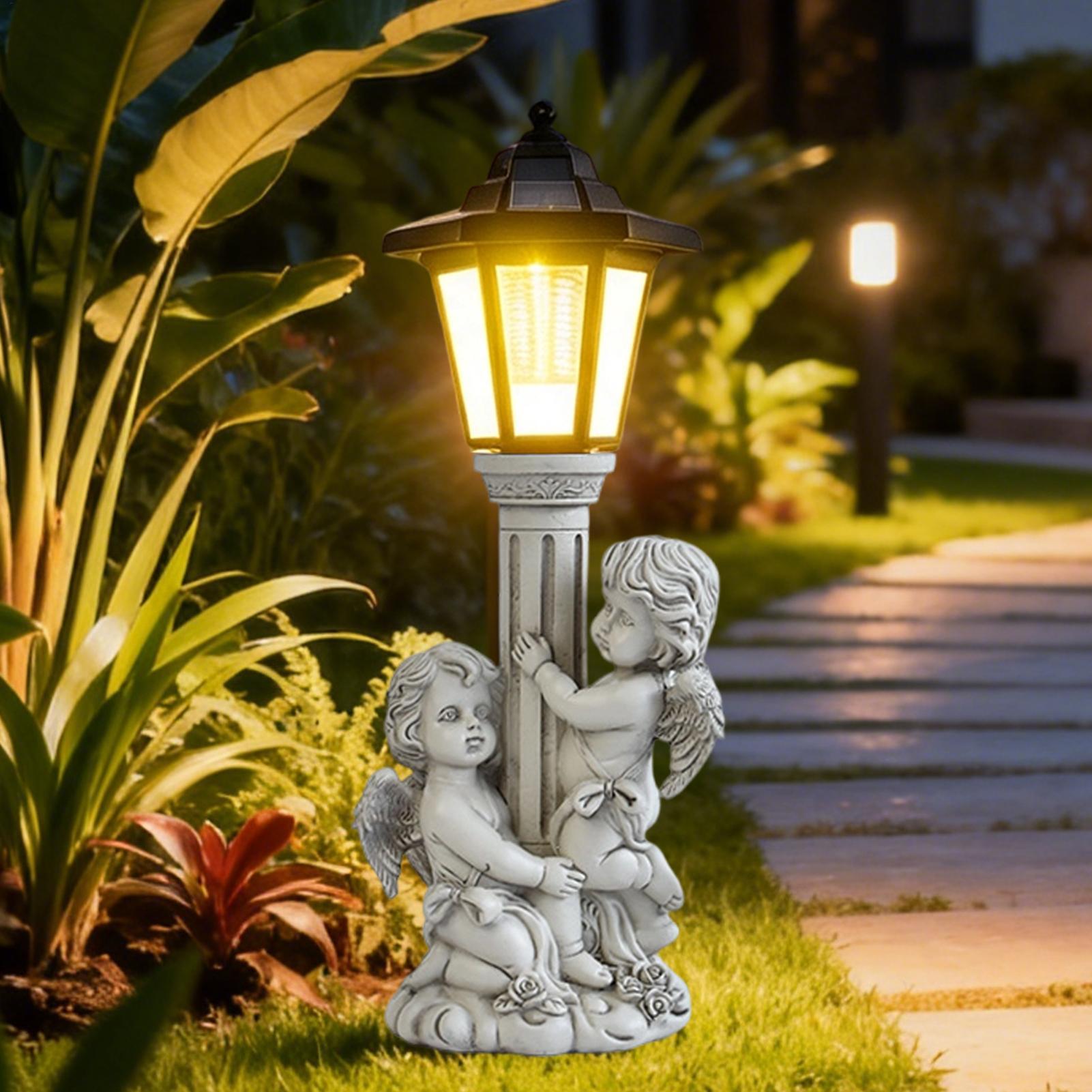 Garden Statues Light Up Auto O - огляд і ціна Outdoor Lighting Uplight