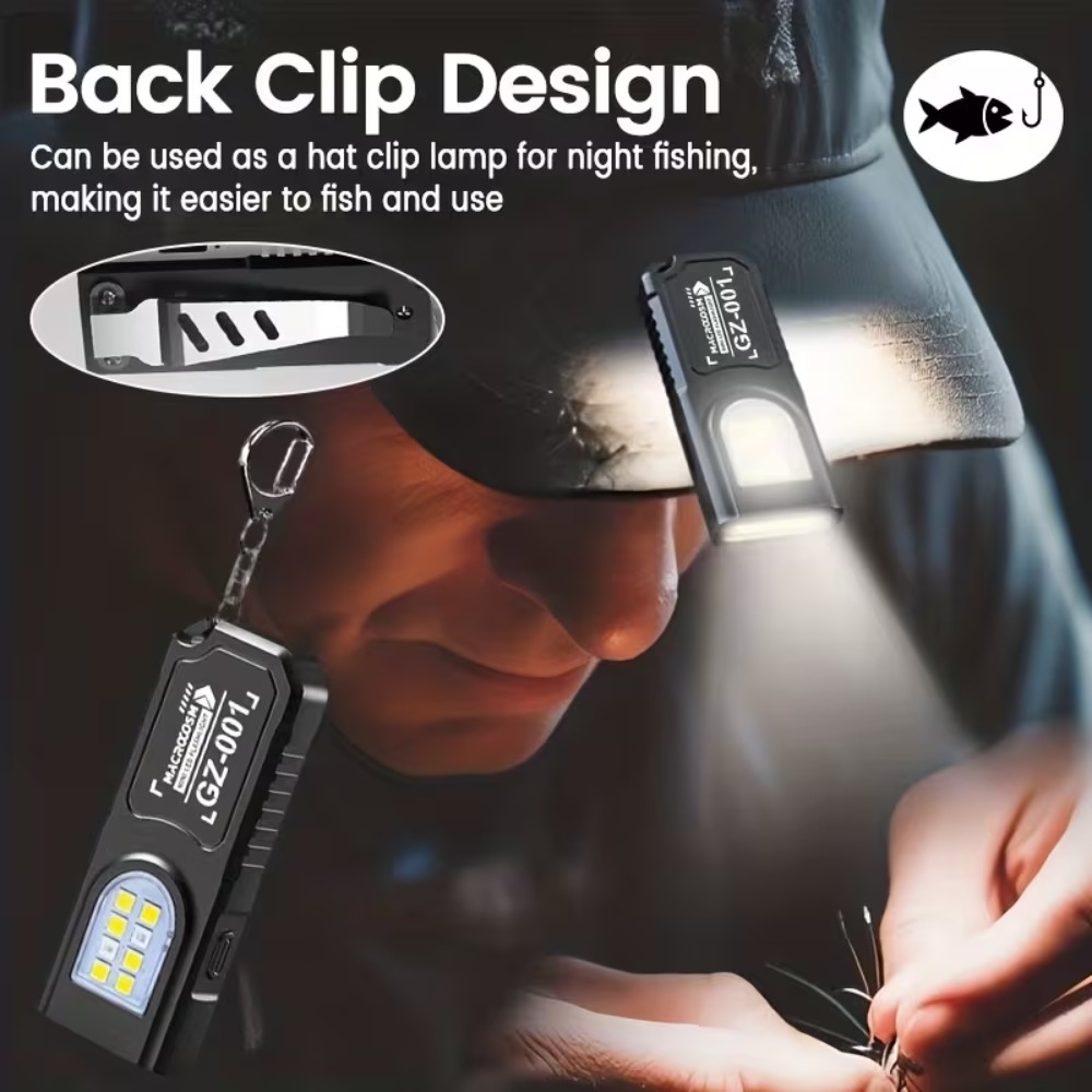Mini COB LED Keychain Flashlig - огляд і ціна Outdoor Lighting Beacon