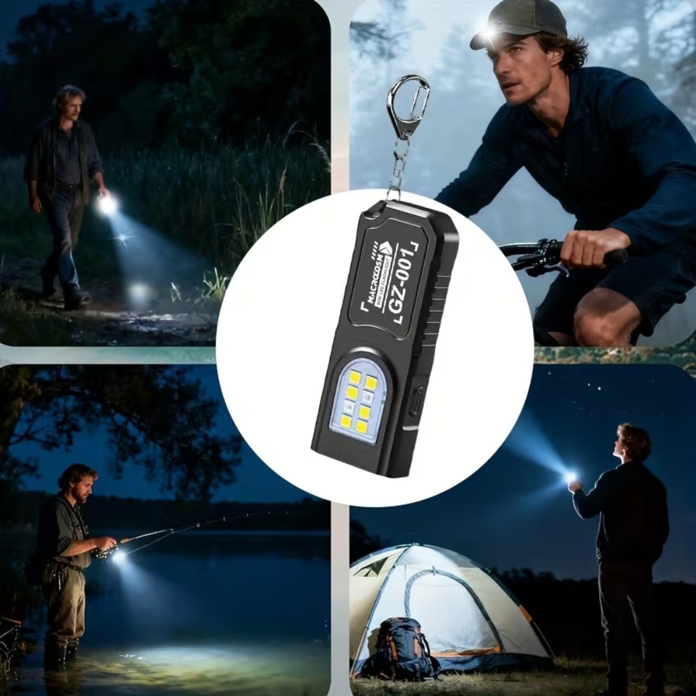 Mini COB LED Keychain Flashlig - огляд і ціна Outdoor Lighting Beacon